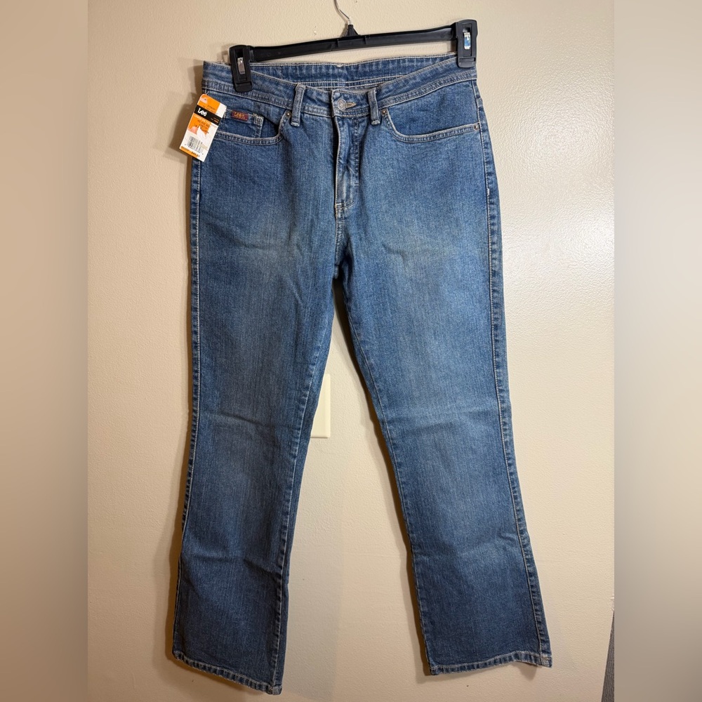 Lee Midrise Bootcut Stretch Jeans Women’s Size 10 Medium Lower on Waist NWT